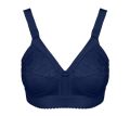 Women's Soft Cotton Bra – Seamless, Non-Wired, Adjustable Straps, Cup Size B. 