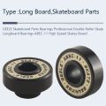 GEELE Skateboard Parts Bearings Professional Double Roller Skate Longboard Bearings ABEC-11 High Speed Skates Board. 