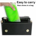 1 Pair Anti-Slip Waterproof Reusable Sock Covers Silicone Snow Shoe Portable Rain Boot. 