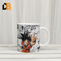 DEBOSS | Dragon Ballz Anime Coffee Mug | Anime Mugs | 11OZ Premium Ceramic Anime Design Mug | Your Favorite Character Goku | Coffee or Tea Cup (Printed). 