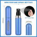 5ml Perfume Atomizer Spray Bottle For Travel Mini Perfume Refills Empty Spray Perfume Container (Random Color). 