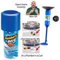 Plumber's Hero Kit - Unclog Drains Instantly - 20 Uses in Every Can. 