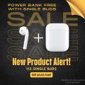 single airpod  Wireless Earbuds TWS Airpods_with Super Sound & High Quality Touch Sensors True Stereo Headphones with Built in Mic 10m Transmission Bluetooth Wireless Earbuds , Charging Case Sport Headset for all Bluetooth Smart devices.4brother. 