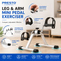 DAN Technology Whisper Quiet Pedal Exerciser Foldable Mini Bike Arm Leg Recovery Cardio Training Machine. 