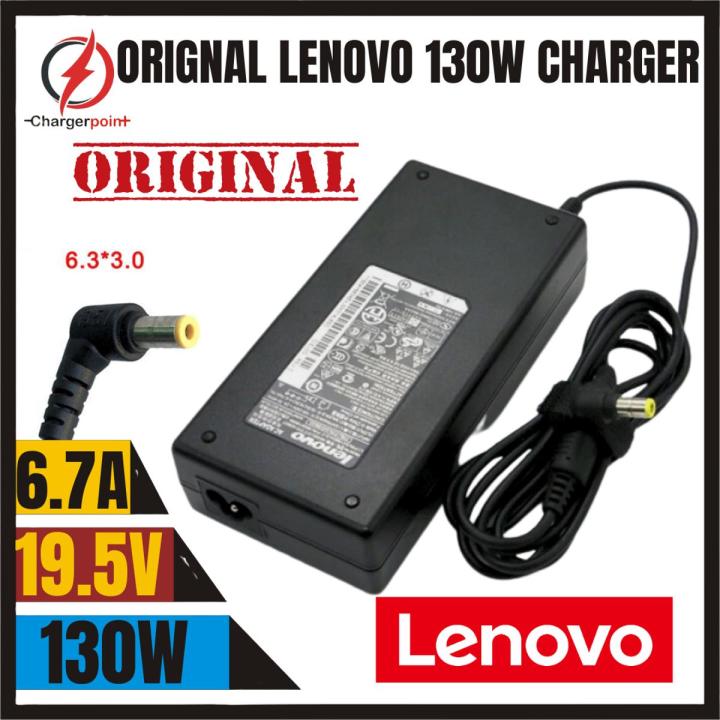 Genuine Lenovo 130W 19.5v 6.7A Adapter Charger AD8027