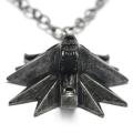 The Witcher 3 Wolf Medallion Necklace Fastness Anti Scratch Viking Head Pendant for Gifts Daily Collocation. 