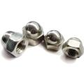 Stainless Steel SS Cap Nut (Topi Nut) Size: M10 (Pack of 4pcs). 