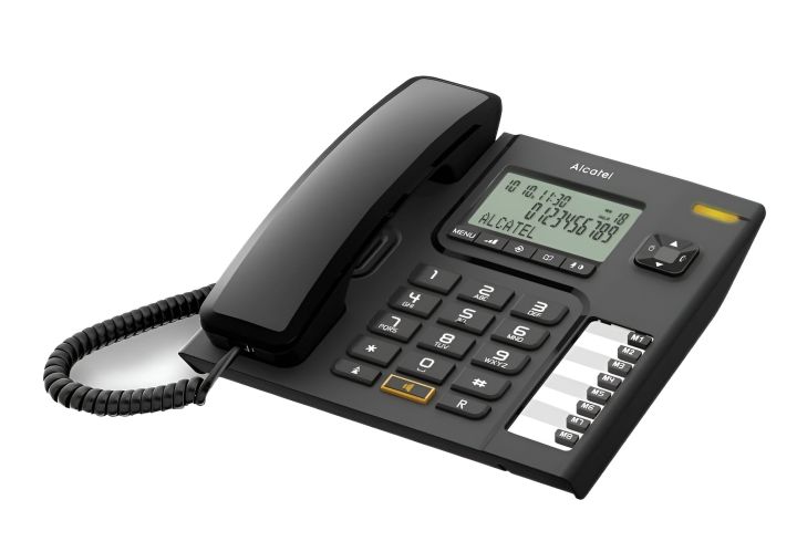 Alcatel T76 CE CLI Corded Phone-Black