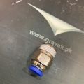 Pneumatic air straight fitting 8mm thread 3/8 One touch hose connector  air fittings. 