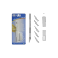 6 Pcs WLXY Precision Art Hobby Knife Set For Crafts Scrapbook & Mobile Repair. 