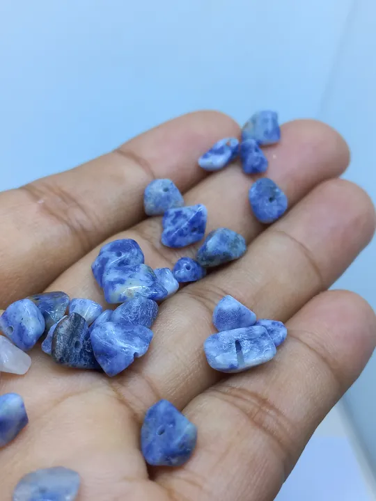 3-11mm%20Natural%20blue%20Spot%20Stone%20Beads/%20Gemstone,%20Stone%20Nugget%20Beads,%20100pcs,%20DIY%20Art%20&%20Craft.%20-%20Image%208