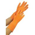 AlClean Pair of Rubber Gloves For House Hold and Others Multipurpose Yellow Thin Film Latex Thicken  Examination Glove Household. 