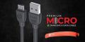 Android 1m Fast Charging USB Cable Phone Charger Data Micro USB Type B Cable for mobile phone , Tablet , Speakers & Multi Devices Ultra Fast Data & Charging. 