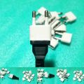 3,6,12Pcs US UK To EU Plug Converter Universal Switch Converter EU Charging Flat To Round European Plug Adapter Converter For Electrical US To EU Plug Connector Adaptor USA To Europe Travel Wall AC Outlet. 