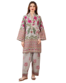 Stylish Printed Suit - 2 Pcs  Stiched Shirt and Trouser for Women. 