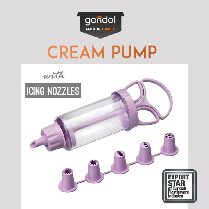 Cream Pump with Icing Nozzles (G-01)