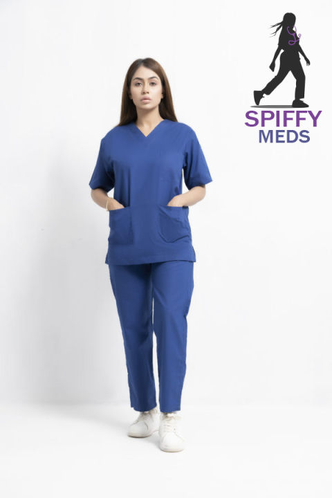 Polyester%20100%25%20Medical%20scrub%20for%20doctors%20%7C%20OT%20dress%20%7C%20Water%20Proof%20and%20Antimicrobial%20Finish%20Scrub%20Top%20and%20Bottom%20-%20Spiffy%20Meds%20-%20Image%203