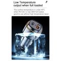 USB Car Charger, USB C Car Charger PD20W/PPS20W & QC 3.0 18W/SCP22.5W Car Adapter, for IPhone13/12/X/8 Square. 
