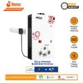 Hanco 7 Liters Instant Gas Geyser - Dual Ignition Tankless Water Heater | 100% 1KG Pure Copper Heat Exchanger | Digital Temperature Display | Works on LPG & NG | 1 Year Brand Warranty. 