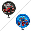 Squid Games Set of 5 Pcs Metallic Foil Balloons, Squid Games Movie Series Birthday Theme Reusable Balloon, Birthday Parties Decoration, Party Supplies, Kids Cartoon Theme Pack, Cartoon Ballons Decor Set, Boy Birthday Ideas, Children's Games. 