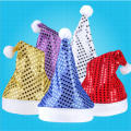 Sequin Santa Hat For Dress-up Festive Party Hats Sequin Santa Hat Santa Hat For Kids Santa Hat Decorations. 