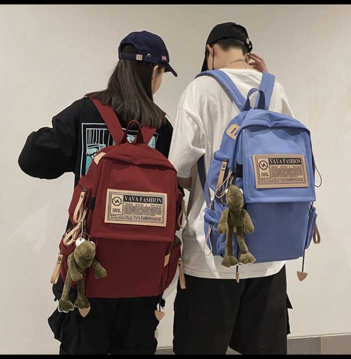 Pure Korean Fabric Bag for University, College, School travel laptop business boy boys men bag