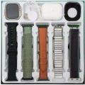 Ultra 2 12 In 1 Smart Watch With 10 Straps & Airpods Pro - Wireless Charger & Watch Cover Twelve In One - Smart Watch Ultra 2 - Men & Women Wear - New Collection - Smart Watch -. 