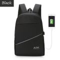 New Style Good Quality Business Purpose Bag For Men Travel Backpack For Boys - 17-Inch Laptop and USB Charging & Power Bank Cable Casual Backpack For School, College, University, Travelling Laptop Backpack for Men And Boys. 