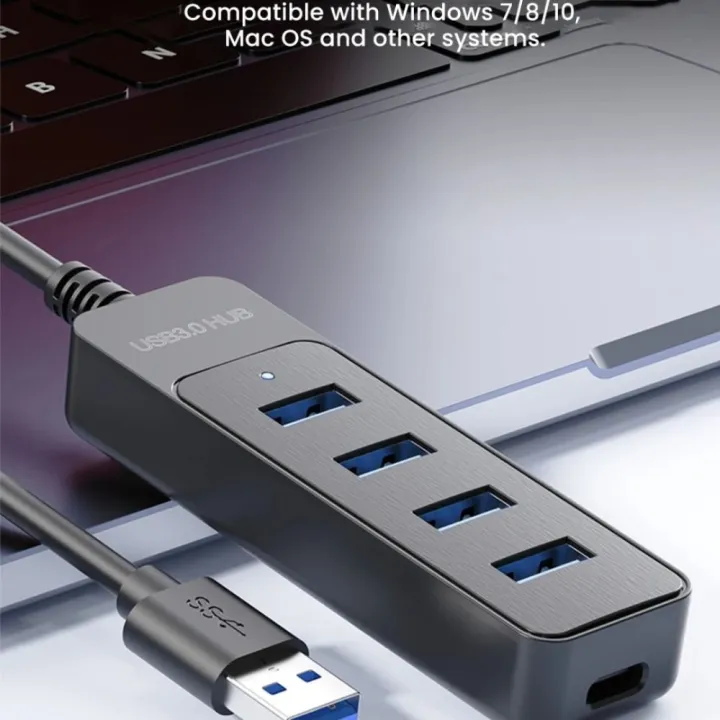 USB%203.0%20Hub%20(4-Port)%20%E2%80%93%20High-Speed%205Gbps%20Type-C%20Multiport%20Splitter%20Adapter%20for%20Laptop%20&%20PC%20(TREQA%20USB-15)%20-%20Image%205