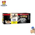 Sheba Fine Flakes Selection & Natures Collection - Poulty in Jelly - Cat Wet Food - Sheba Cat Wet Food – 85 Gram. 