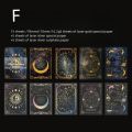 Panda Online Multi-material Laser Star Moon Material Paper Glass Star Moon Series Diary Diy Decorative Sulphate Paper. 