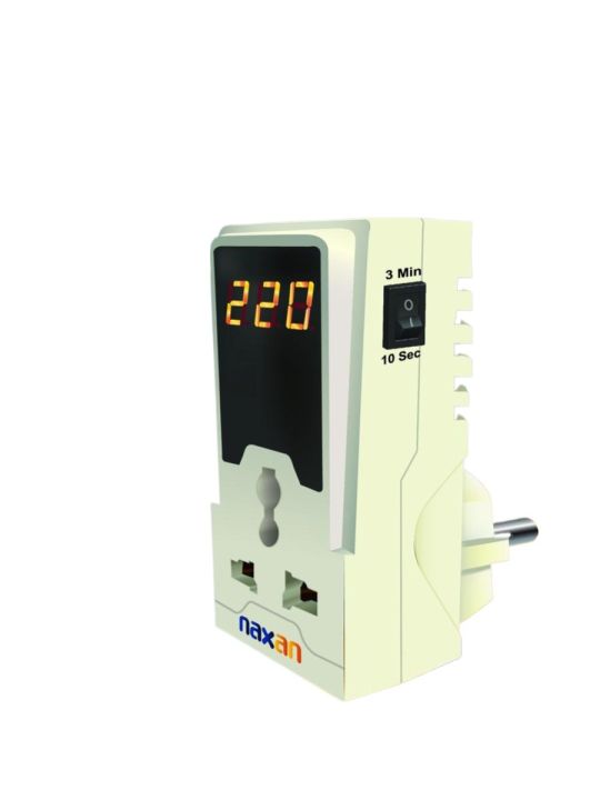 Muhafiz Switch I Axson Automatic Digital Power Protection I low voltage controller I Protect fridge ,AC,LED,Laptops , Wi-Fi Switches I Muhafiz Voltage Protector