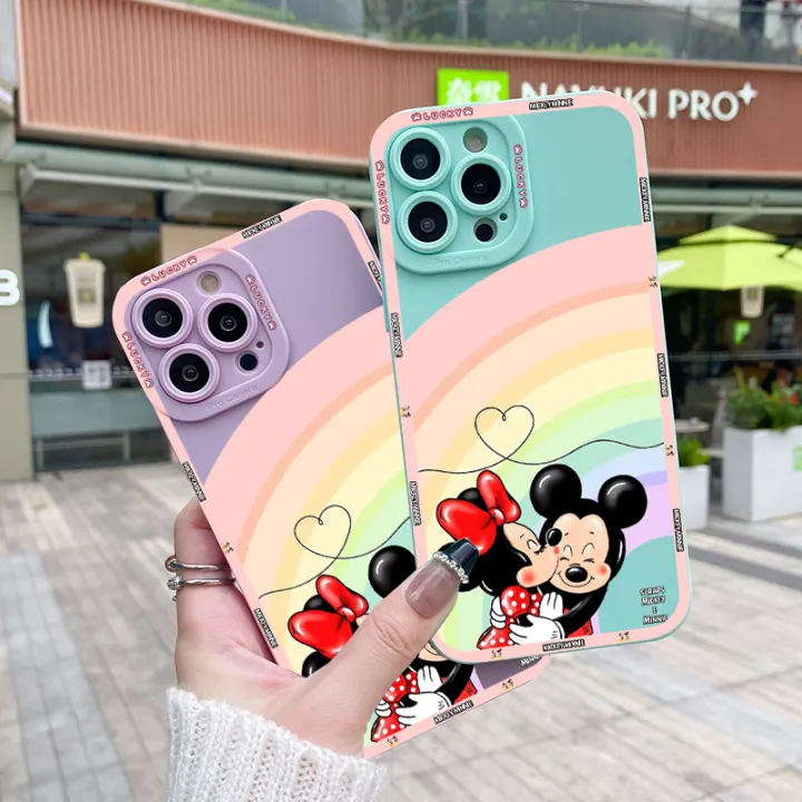 YIWESAN%20For%20Samsung%20A52s%205G%20Case%20With%20Cartoon%20Fashion%20Rainbow%20Mickey%20New%20Design%20Phone%20Case%20Shockproof%20Square%20Edge%20Pattern%20Silicone%20Casing%20Full%20Cover%20Angel%20Eye%20Camera%20Protection%20Cases%20Softcase%20-%20Image%204