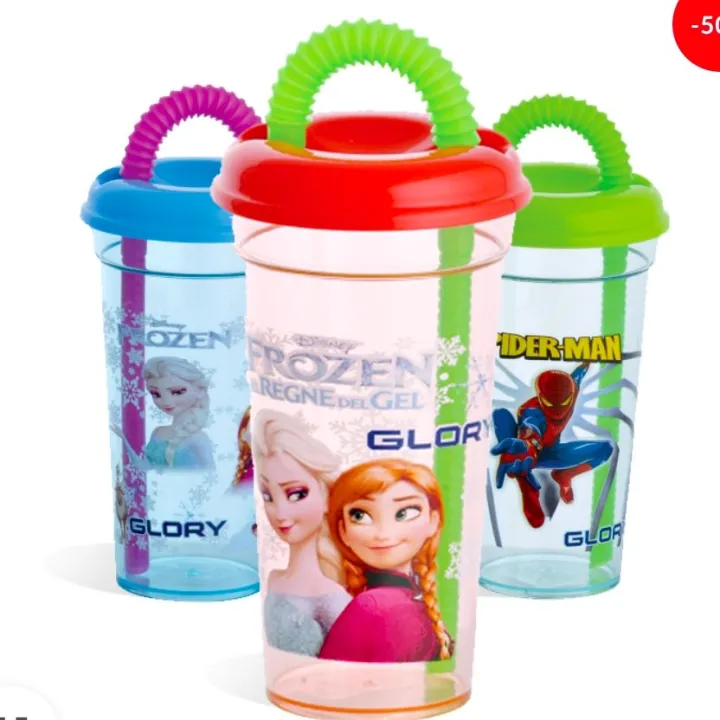 (360%20ml)%20Glory%20Sip%20Sip%20Glass%20Transparent%20Sippy%20cups%20Sippy%20Glass%20Straw%20water%20glass%20Straw%20Sipy%20Cup%20Spider%20Man%20Dora%20Ben%20Ten%20Frozen%20-%20Image%204