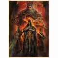 Vintage Game Poster The Dark Souls 3 Decorative Painting On Canvas, Wall Art Canvas Painting Decorative Posters And Prints. 
