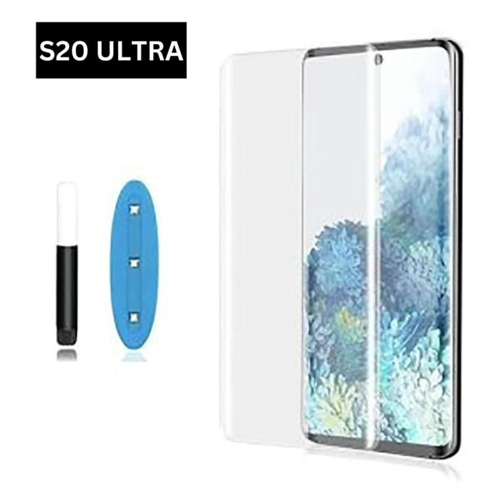 Samsung Galaxy S20 Ultra Uv Nano Optic Liquid Glue, Fully Curved