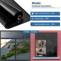Window Solar Insulation Heat Resistant Sheet Anti-glare Blackout Glass Stickers One-way See-through Sheets. 
