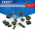 50pcs Polyester film capacitor 100V 1nF 1.5nF 2.2nF 100nF 2A471J 2A102J 2A152J 2A222J 2A392J 2A332J 2A472J 2A103J 2A473J 2A104J. 