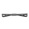 Metal Shirt Collar Clip Tie Collar Bar Pin for Unisex Scarf Necktie black. 