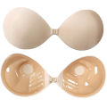 Summer Women Chest Stickers Lift Up Nude Bra Self Adhesive Bra Invisible Cover Bra Silicone Pad Sexy Strapless Breast. 