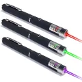 5MW 650nm Green Laser Pen Black Strong Visible Light Beam Laser point 3 colors Powerful Military Laser Pointer Pen Dropshipping. 