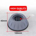 4PCS Floor Mat Elasticity Black Protectors Furniture Anti Vibration Rubber Feet Pads Washing Machine Non Slip Shock Proof Washing Machine Shock Absorption and Anti-shake Foot Pad. 