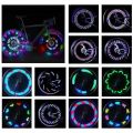 3D Bicycle Spoke LED Lights Illuminate The Streets With Fancy Bike Wheel Lights Colorful LED Colorful Bike Wheels Light. 