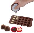 Chocolate Silicon Molds Cake Decorating - Set Of 1 Chocolate. 