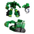 Accompany your child boy team model transforming hand hybrid robot car watch remote control car accompanying child birthday gift watch remote control car toy. 