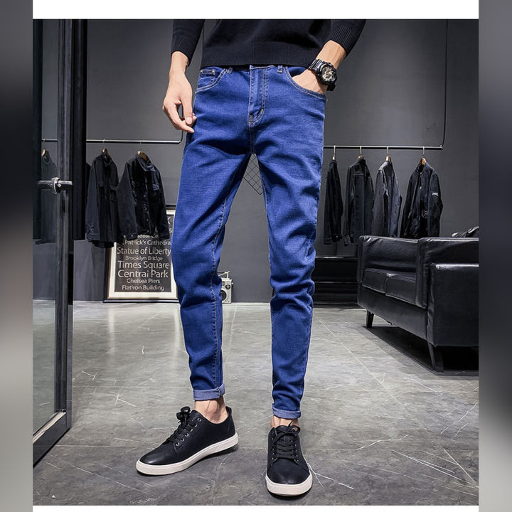 Blue Jeans for men - Blue color Jeans - Jeans for men - Pants for men - Male trousers