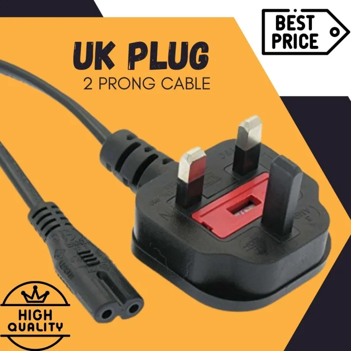 UK%20Plug%202Pin%20Power%20Cord%20Cable%202%20Prong%20Laptop%20AC%20Adapter%20Lead%202%20Pin%20Figure%208%20Power%20Adapter%20Cable%202.5A%20250V%20-%20Image%203