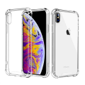 IPHONE X Crystal Clear Transparent Back Case (Soft Jelly Cover). 