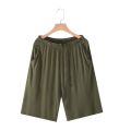 【ALLGOOD】L-6XL Plus Size 50-120KG Shorts Men Casual Sport Gym Elastic Waist Summer Cotton Loose Shorts with Pockets Homewear Short Pants Big Size Black Maroon Dark Blue Grey. 