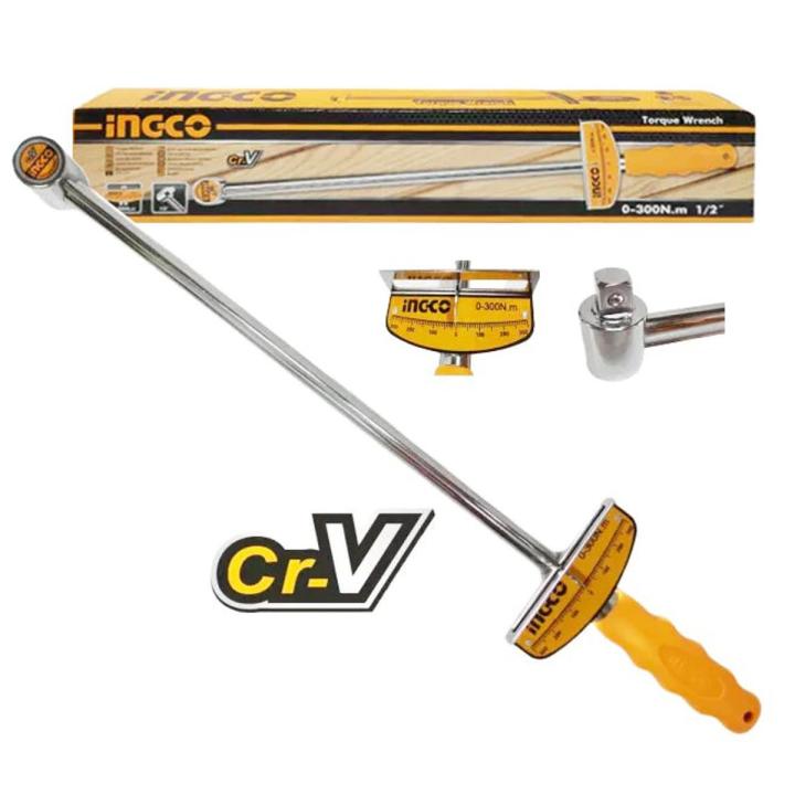 Ingco HPTW300N1 Torque Wrench 300Nm 1/2 Inch - ZTT